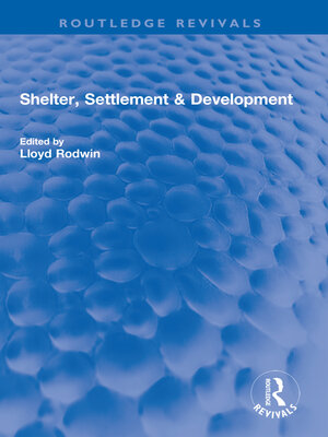 cover image of Shelter, Settlement & Development
